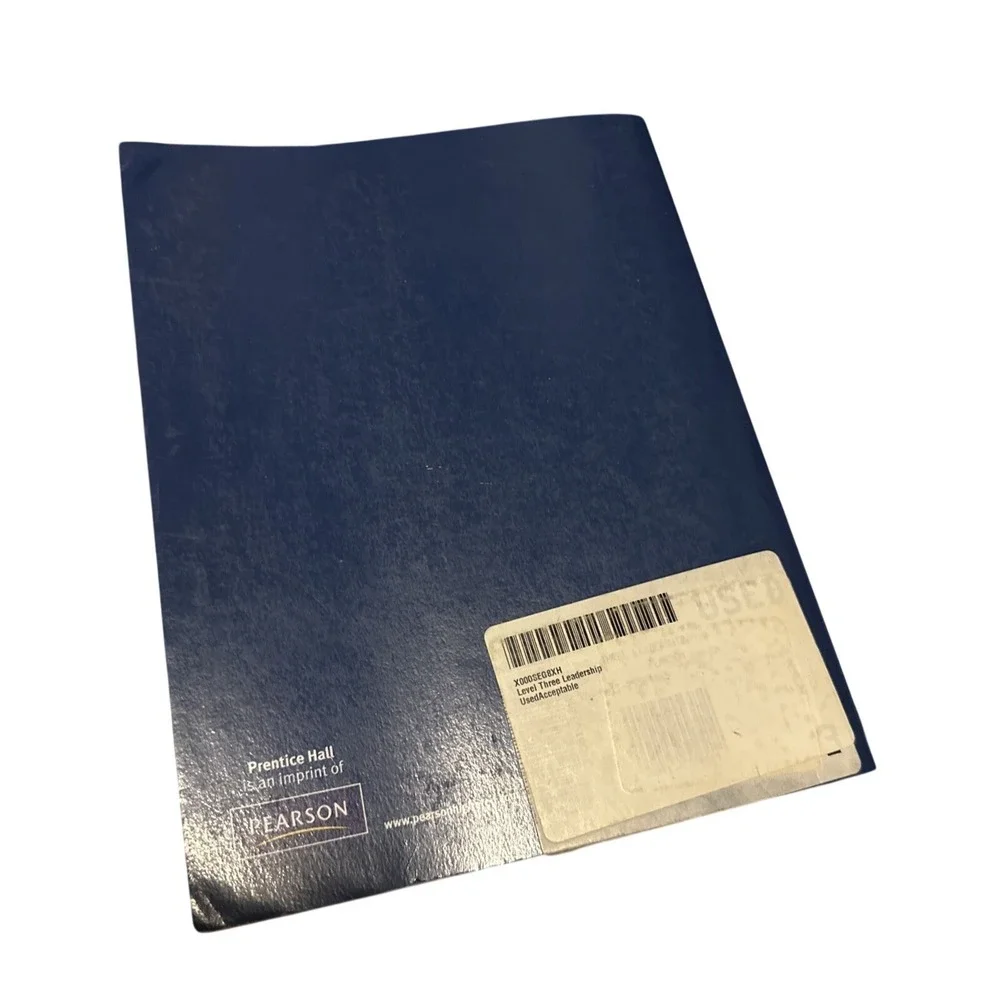 Pearson Level 3 Leadership Textbook James G Clawson 5th Ed Blue‎ Good Business
